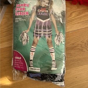 Zombie Fearleader Costume size large